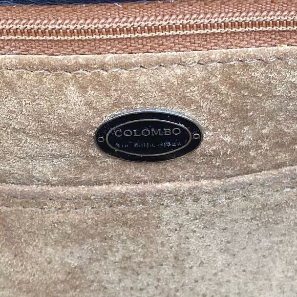 Colombo Vintage Black Leather and Snakeskin Shoulder Bag. EUC! - Picture 6 of 12